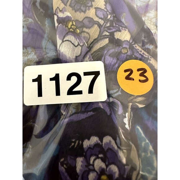 American Rag Womans Kimono Size M/L Floral Whimsigoth Beachy Ethereal Whimsical - Picture 13 of 14